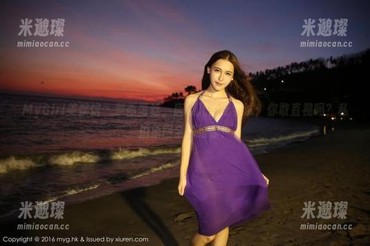 MyGirl美媛馆 - 蒙面蕾丝，唐琪儿的新尝试：你敢直视吗？私拍原图全都给你！