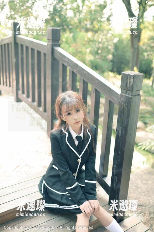 TGOD推女神 - “雪Baby”定制图集：圣诞妆容精致得让你怀疑人生
