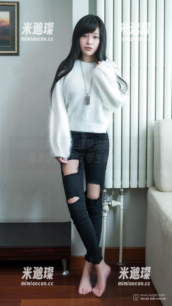 TuiGirl推女郎 - 赵梦洁的“全套女孩”，竟然让我想起了学生时代的青涩…