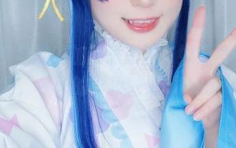 Yuki亭与她的加藤惠原图，如果没有无圣光，啊，今天的彩妆效果cleaner了！