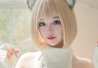 狐洛洛子的套图，水色猫猫头让我不得不重新审视我的爱好！
